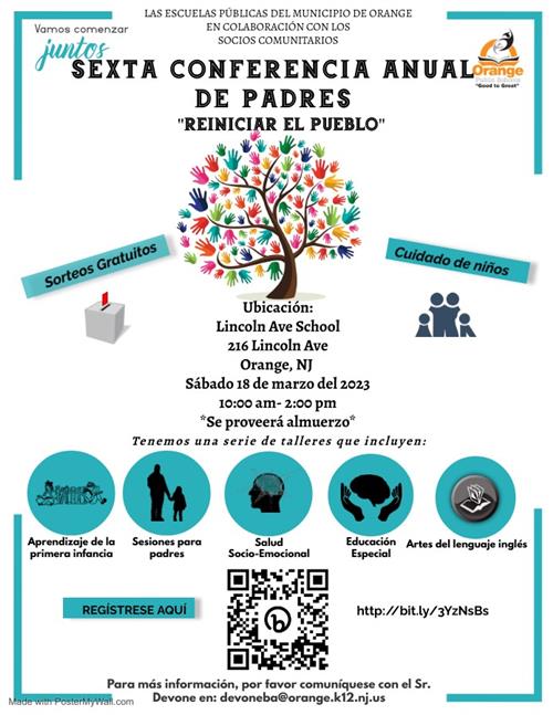 Parent Conference flyer - Spanish